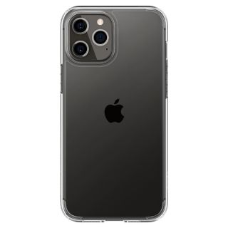 Spigen Crystal Hybrid iPhone 12 Pro Max szilikon hátlap tok - átlátszó