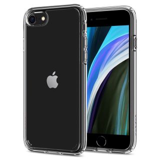Spigen Crystal Hybrid iPhone SE (2022/2020) / 8 / 7 kemény hátlap tok - átlátszó