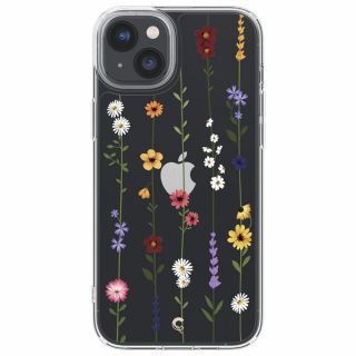Spigen Cyrill Cecile MagSafe iPhone 14 Plus ütésálló szilikon hátlap tok - virágos