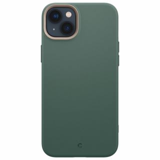 Spigen Cyrill Ultra Color MagSafe iPhone 14 Plus szilikon hátlap tok - zöld