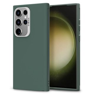 Spigen Cyrill Ultra Color Samsung Galaxy S24 Ultra hátlap tok - zöld