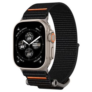 Spigen DuraPro Flex Ultra Apple Watch Ultra 49mm textil szíj - fekete