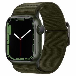Spigen Fit Lite Apple Watch 41mm / 40mm / 38mm szövet szíj - zöld