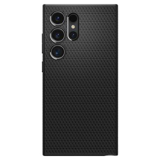 Spigen Liquid Air Samsung Galaxy S24 Ultra szilikon hátlap tok - fekete