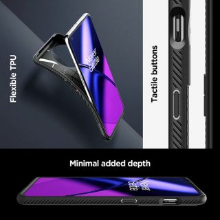 Spigen Liquid Air OnePlus 11 5G szilikon hátlap tok - fekete