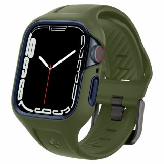 Spigen Liquid Air Pro Apple Watch 45mm tok és szíj - zöld