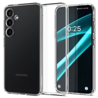 Spigen Liquid Crystal Samsung Galaxy S24 szilikon hátlap tok - átlátszó