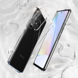 Spigen Liquid Crystal Samsung Galaxy A53 5G szilikon hátlap tok - átlátszó