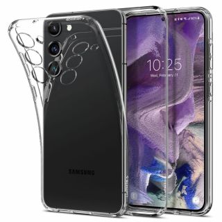 Spigen Liquid Crystal Samsung Galaxy S23 szilikon hátlap tok - átlátszó
