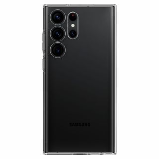 Spigen Liquid Crystal Samsung Galaxy S23 Ultra szilikon hátlap tok - átlátszó