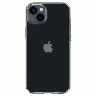 Spigen Liquid Crystal iPhone 14 Plus szilikon hátlap tok - átlátszó