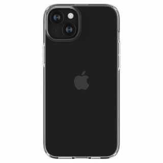 Spigen Liquid Crystal iPhone 15 Plus szilikon hátlap tok - átlátszó