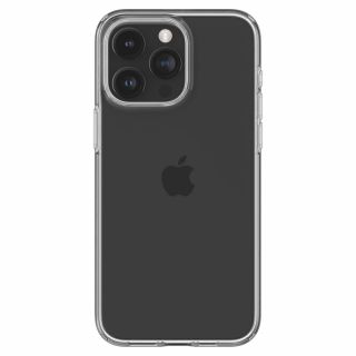 Spigen Liquid Crystal iPhone 15 Pro szilikon hátlap tok - átlátszó