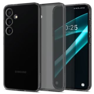 Spigen Liquid Crystal Samsung Galaxy S24+ Plus szilikon hátlap tok - szürke