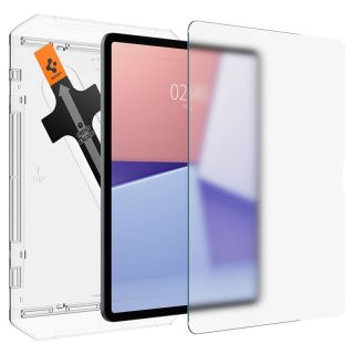 Spigen Paper Touch EZ Fit iPad Air 13” (2024) papír hatású matt kijelzővédő fólia felhelyező applikátorral
