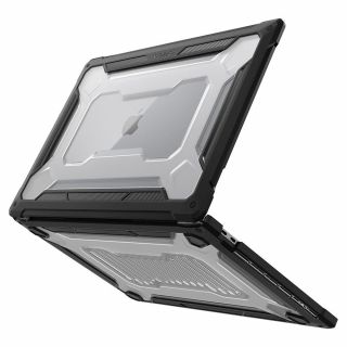 Spigen Rugged Armor MacBook Pro 16" (2019) ütésálló tok - fekete