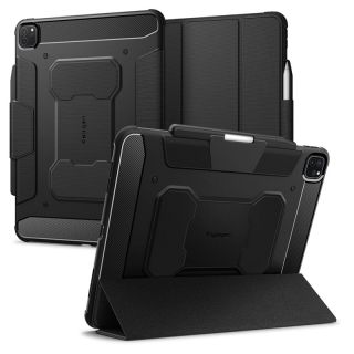 Spigen Rugged Armor Pro iPad Pro 13” (2024) ütésálló tok - fekete