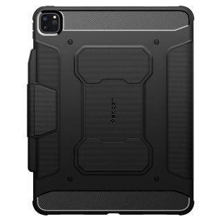 Spigen Rugged Armor Pro iPad Pro 13” (2024) ütésálló tok - fekete