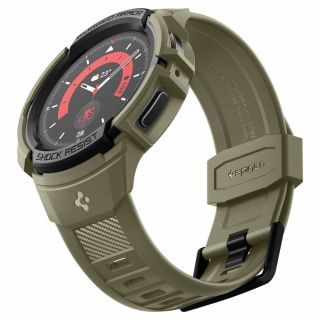 Spigen Rugged Armor Pro Samsung Galaxy Watch 5 Pro (45mm) tok és szíj - keki