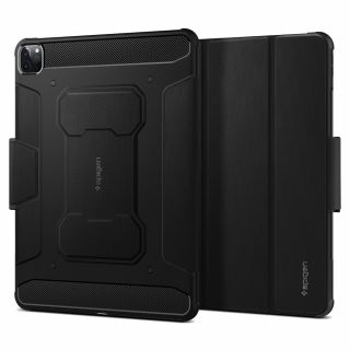 Spigen Rugged Armor Pro iPad Pro 12,9” (2021) tok - fekete