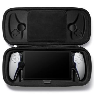 Spigen Rugged Armor Pro Pouch Sony Playstation Portal kemény táska - fekete