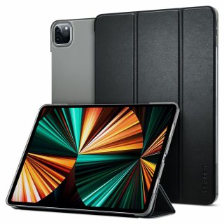 Spigen Smart Fold iPad Pro 12,9” (2021) kinyitható tok - fekete