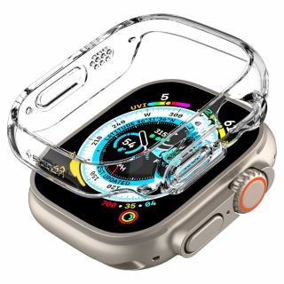 Spigen Thin Fit Apple Watch Ultra 49mm tok - átlátszó