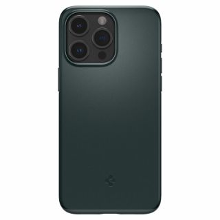 Spigen Thin Fit iPhone 15 Pro Max kemény hátlap tok - zöld