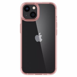 Spigen Ultra Hybrid iPhone 13 ütésálló szilikon hátlap tok - rózsaszín