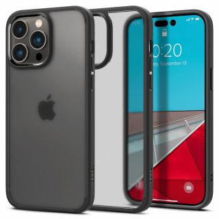 Spigen Ultra Hybrid iPhone 14 Pro kemény hátlap tok - matt fekete