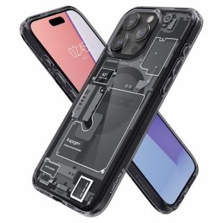 Spigen Ultra Hybrid Mag MagSafe iPhone 15 Pro Max ütésálló szilikon hátlap tok - zero one
