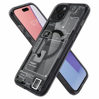 Spigen Ultra Hybrid Mag MagSafe iPhone 15 ütésálló szilikon hátlap tok - zero one