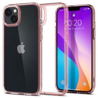 Spigen Ultra Hybrid iPhone 14 ütésálló hátlap tok - rózsaszín