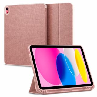 Spigen Urban Fit iPad 10,9” (2022) kinyitható tok - rózsaszín