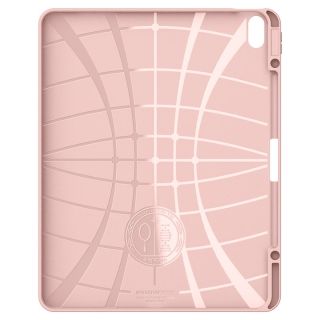 Spigen Urban Fit iPad Air 13” (2024) szövet borítású kinyitható tok - rózsaszín