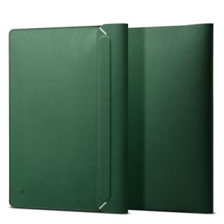 Spigen Valentinus Sleeve 13-14” laptop becsúsztatós táska - zöld