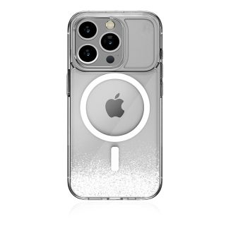 STM Relax Sand MagSafe iPhone 15 kemény hátlap tok - átlátszó
