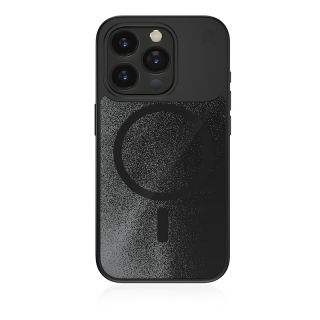 STM Relax Sand MagSafe iPhone 15 Pro kemény hátlap tok - fekete