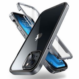 Supcase Edge Xt iPhone 14 Plus ütésálló kemény tok + előlap - fekete