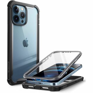 Supcase IBLSN Ares iPhone 13 Pro ütésálló tok előlappal - fekete