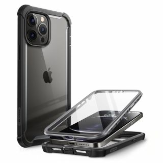 Supcase IBLSN Ares iPhone 13 Pro ütésálló tok előlappal - fekete