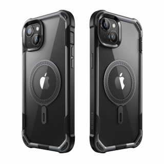 Supcase IBLSN Ares Mag MagSafe iPhone 15 Pro Max kemény ütésálló tok kijelzővédővel - fekete