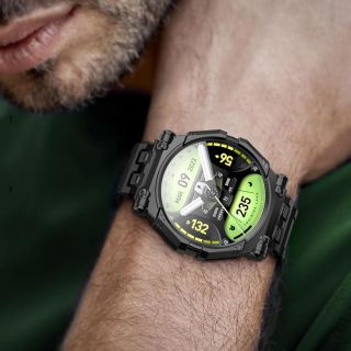 Supcase IBLSN ArmorBox Samsung Galaxy Watch 6 / 5 / 4 (44mm) tok és szíj + 2db kijelzővédő - fekete