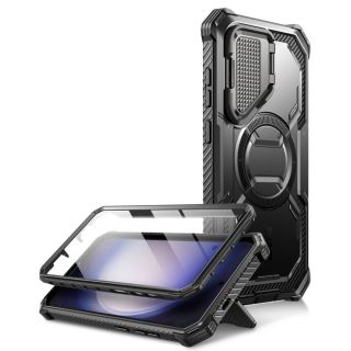Supcase IBLSN ArmorBox MagSafe Samsung Galaxy S24+ Plus ütésálló tok kijelzővédővel - fekete