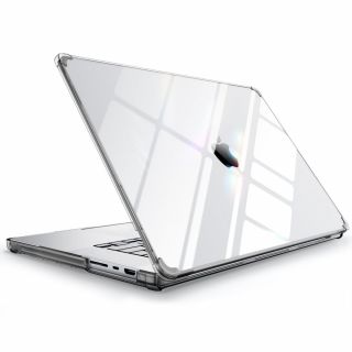 Supcase Unicorn Beetle MacBook Pro 14" (2023/2021) ütésálló tok - átlátszó/fekete