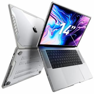 Supcase Unicorn Beetle MacBook Pro 14" (2023/2021) ütésálló tok - átlátszó