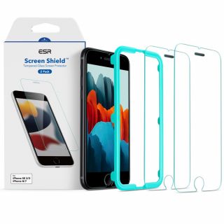 ESR Screen Shield iPhone SE (2022/2020) / 8 / 7 kijelzővédő üvegfólia - 2db
