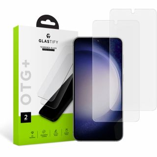 Glastify OTG+ Samsung Galaxy S23 kijelzővédő üveg - 2db