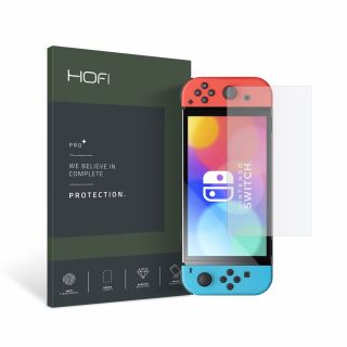 Hofi Pro+ Glass Nintendo Switch Oled kijelzővédő üvegfólia