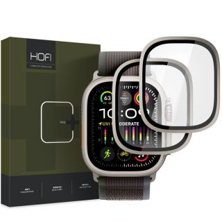 Hofi GlassRing Apple Watch Ultra 49mm kijelzővédő üveg - titán
